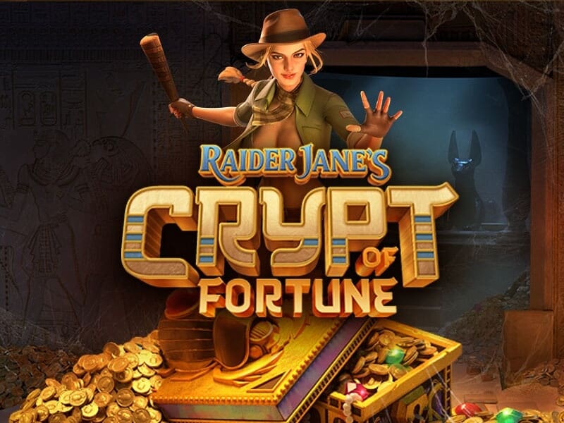 รีวิวสล็อต ออกเดินทางสู่ดินแดนแห่งขุมทรัพย์กับ Raider Jane's Crypt of Fortune